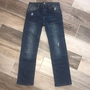 7 For All Mankind Standard Jeans.